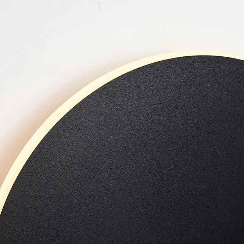 Minimalist Round Halo LED Wall Light