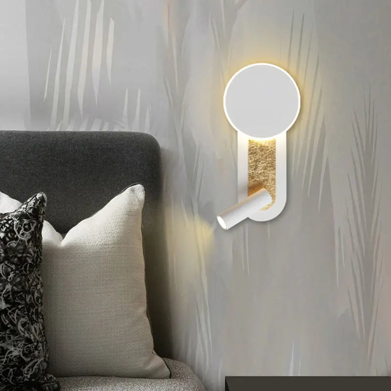 HaloBeam Ring & Spotlight LED Wall Light