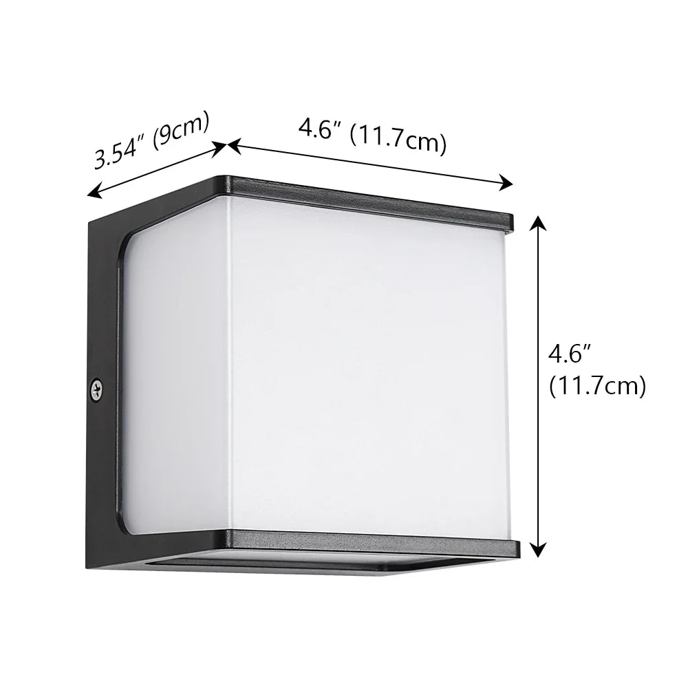 AeroCube IP65 LED-Wandleuchte für den Außenbereich