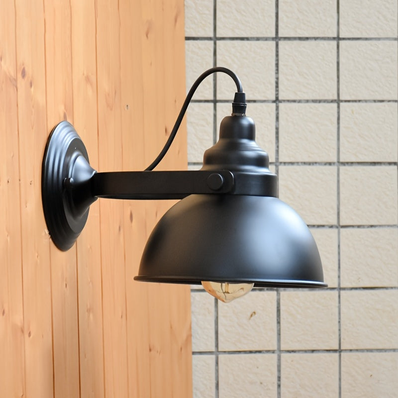 Verstellbare Industrie-Wandleuchte im Vintage-Stil