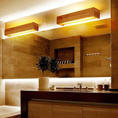 Wooden Acrylic LED Wall Lamp