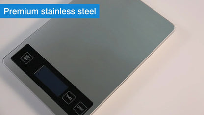 15 kg wiederaufladbare digitale Küchenwaage