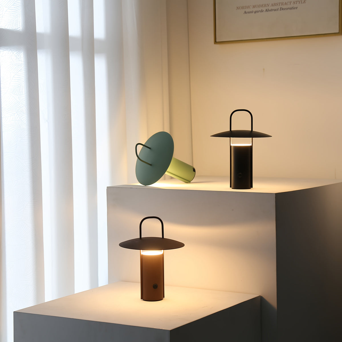 Wireless LED Touch Dome Lamp