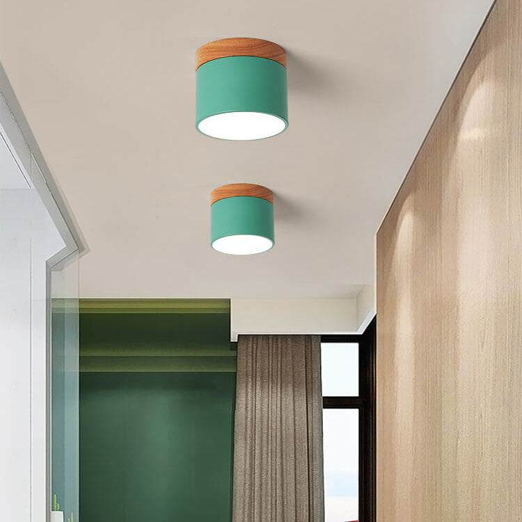 Skandinavische Macaron LED-Deckenleuchte
