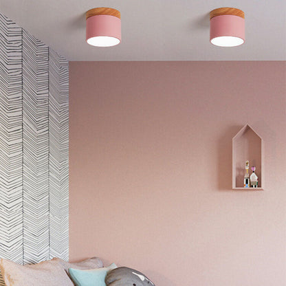 Skandinavische Macaron LED-Deckenleuchte
