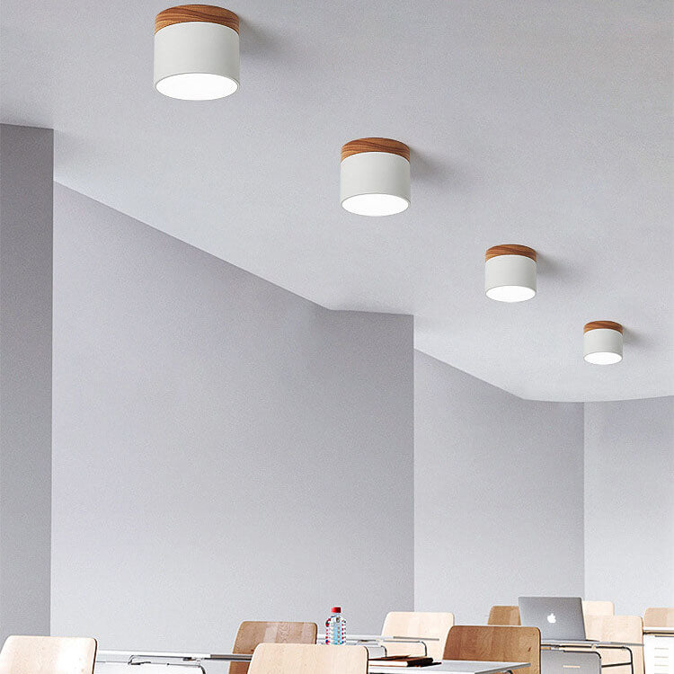 Skandinavische Macaron LED-Deckenleuchte