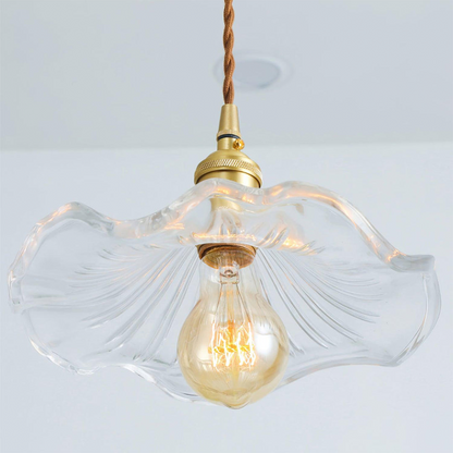 Flower Glass LED Pendant Light