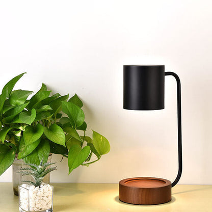 Japanese Minimalist Wood Table Lamp
