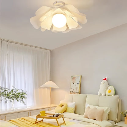 Petal Bloom Semi-Flush Ceiling Light