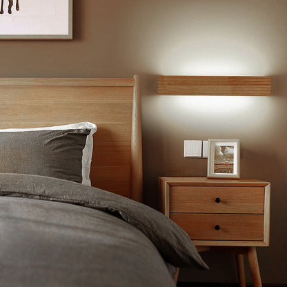 Wooden Acrylic LED Wall Lamp