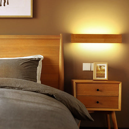 Wooden Acrylic LED Wall Lamp