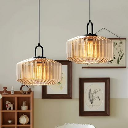 Mireta Retro Glass Pendant Light