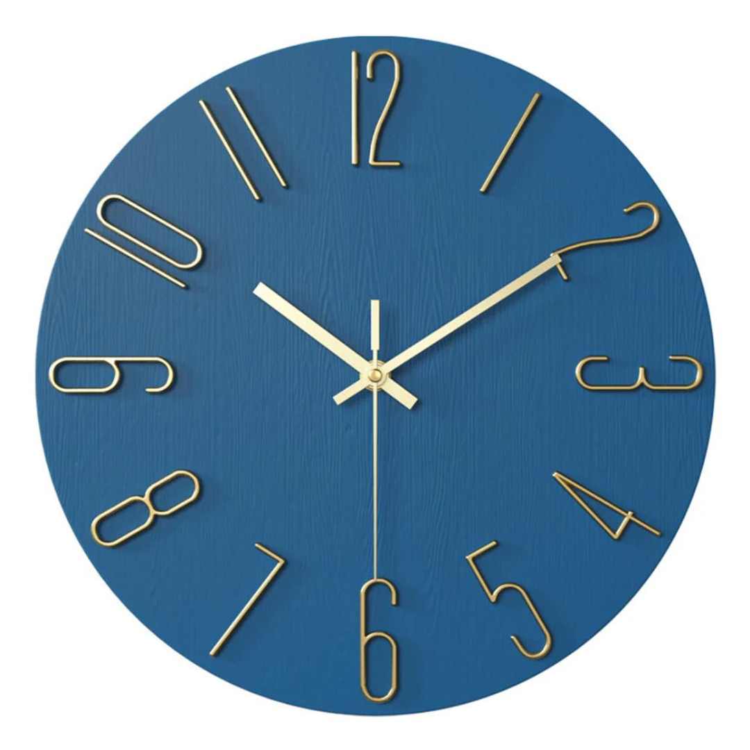 Edle moderne Wanduhr