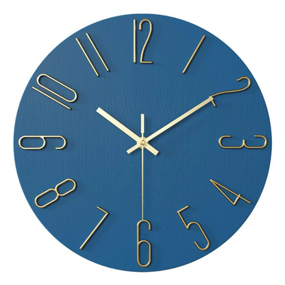 Edle moderne Wanduhr