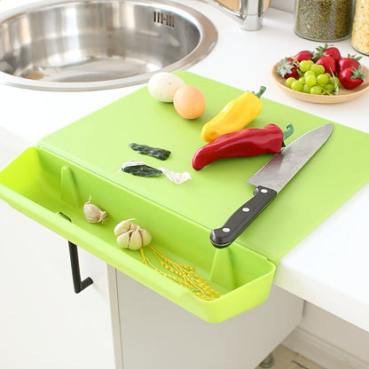 2-in-1 Chopping Board with Storage Box