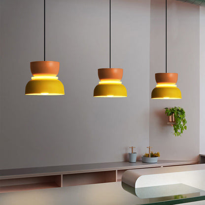 Nordic Two-Tone Macaron Pendant Light