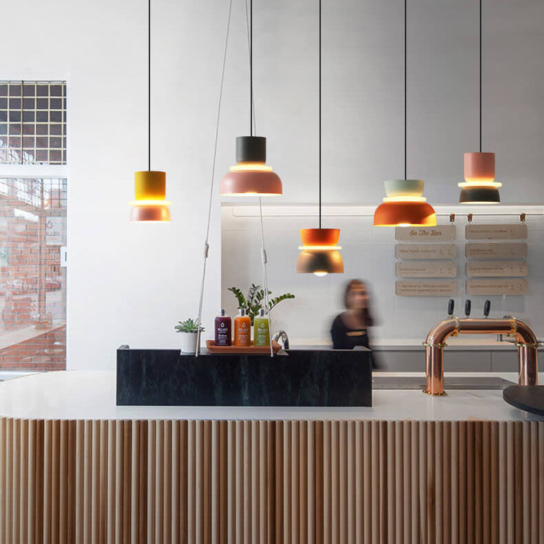 Nordic Two-Tone Macaron Pendant Light