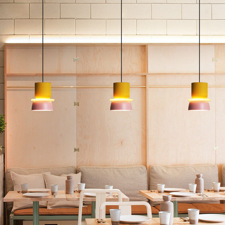 Nordic Two-Tone Macaron Pendant Light