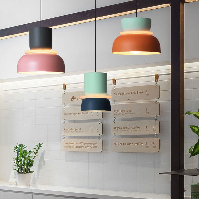 Nordic Two-Tone Macaron Pendant Light