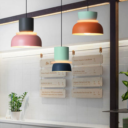 Nordic Two-Tone Macaron Pendant Light