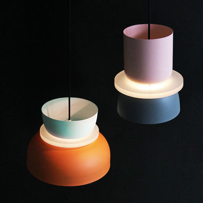 Nordic Two-Tone Macaron Pendant Light