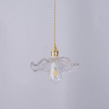 Flower Glass LED Pendant Light