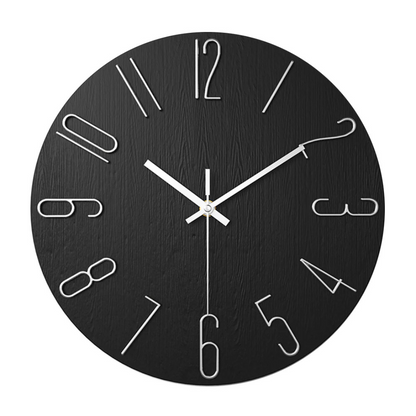 Edle moderne Wanduhr