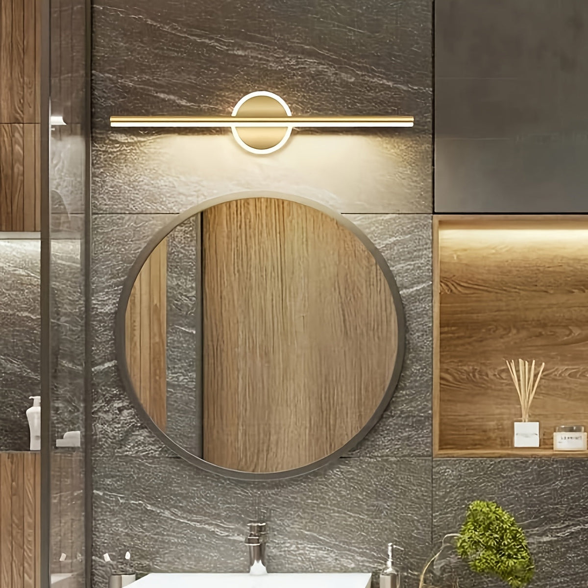 Luxe Linear LED Mirror Wall Light