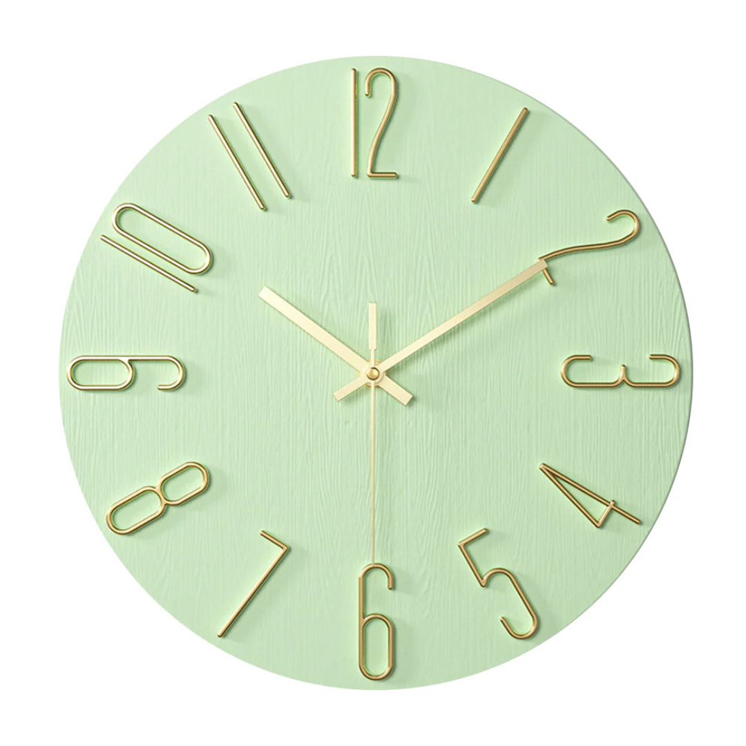 Edle moderne Wanduhr