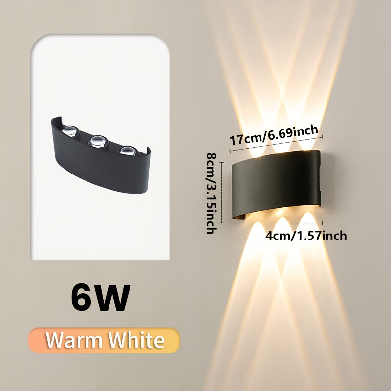 Dual Beam Up & Down IP55 LED Wall Light