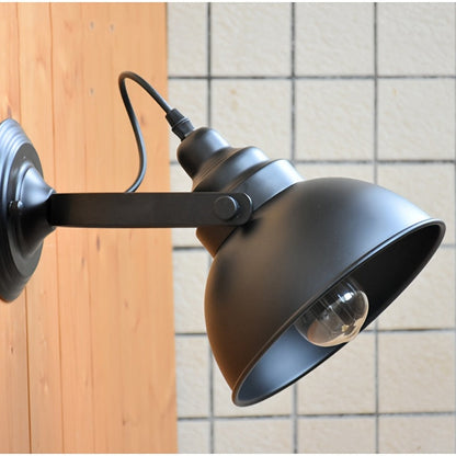 Verstellbare Industrie-Wandleuchte im Vintage-Stil