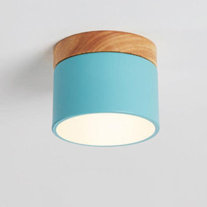 Skandinavische Macaron LED-Deckenleuchte