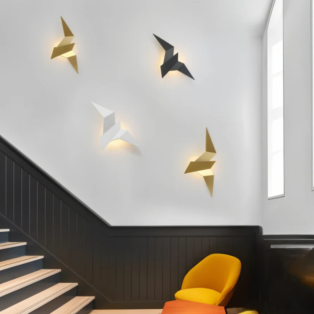 Origami Folded LED Wall Lamp