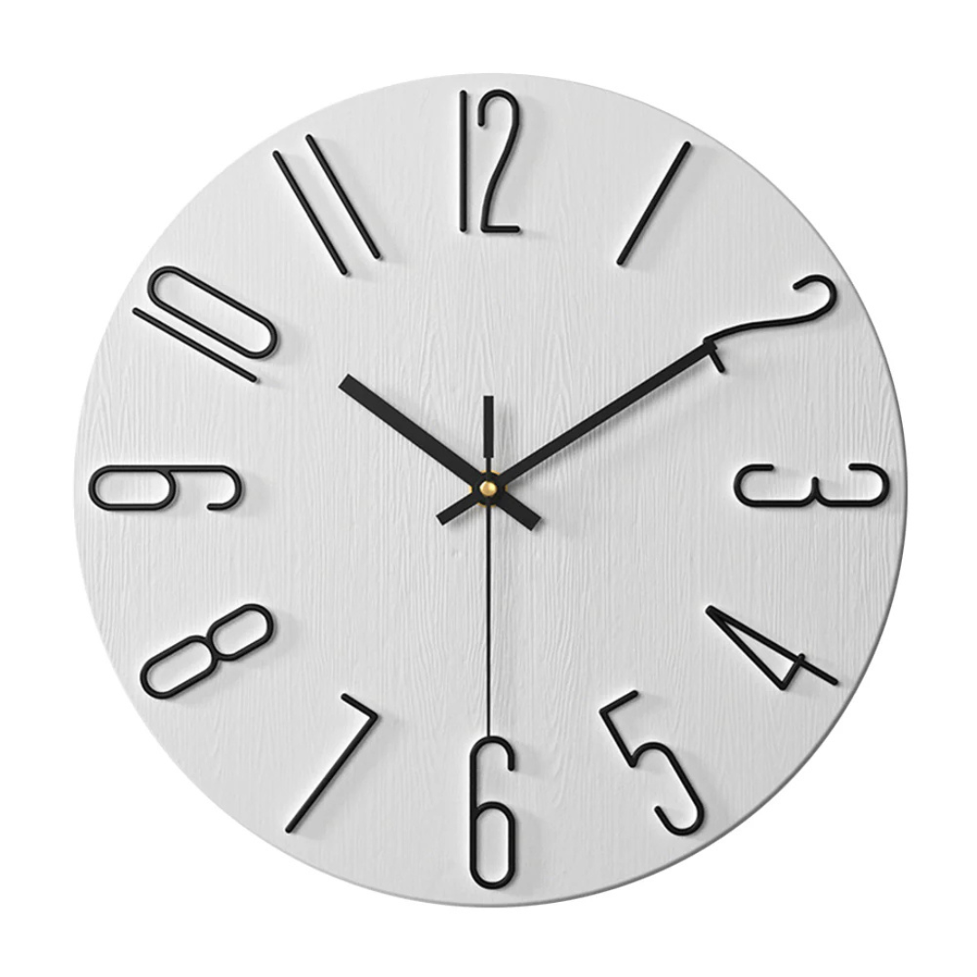 Edle moderne Wanduhr