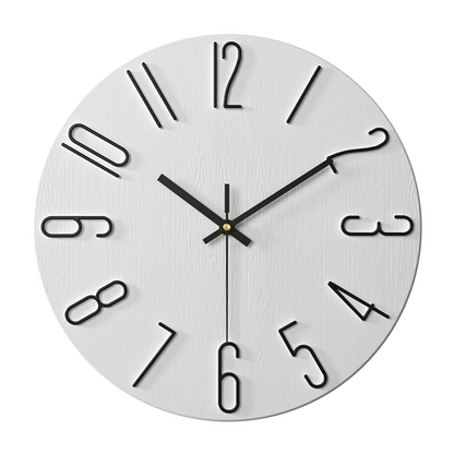 Edle moderne Wanduhr