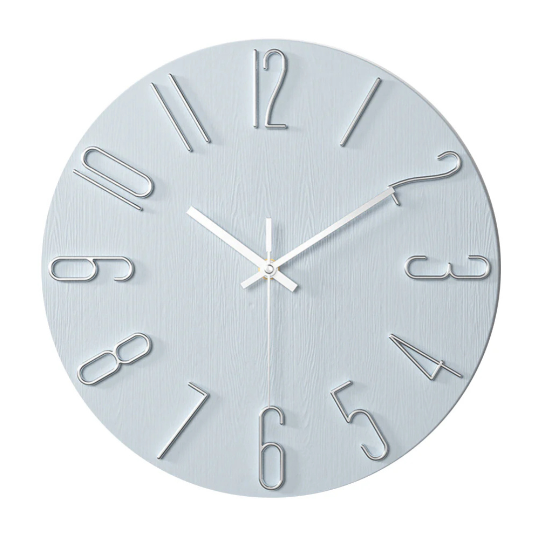 Edle moderne Wanduhr