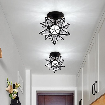 Xelio Geometrische Stern LED-Deckenleuchte