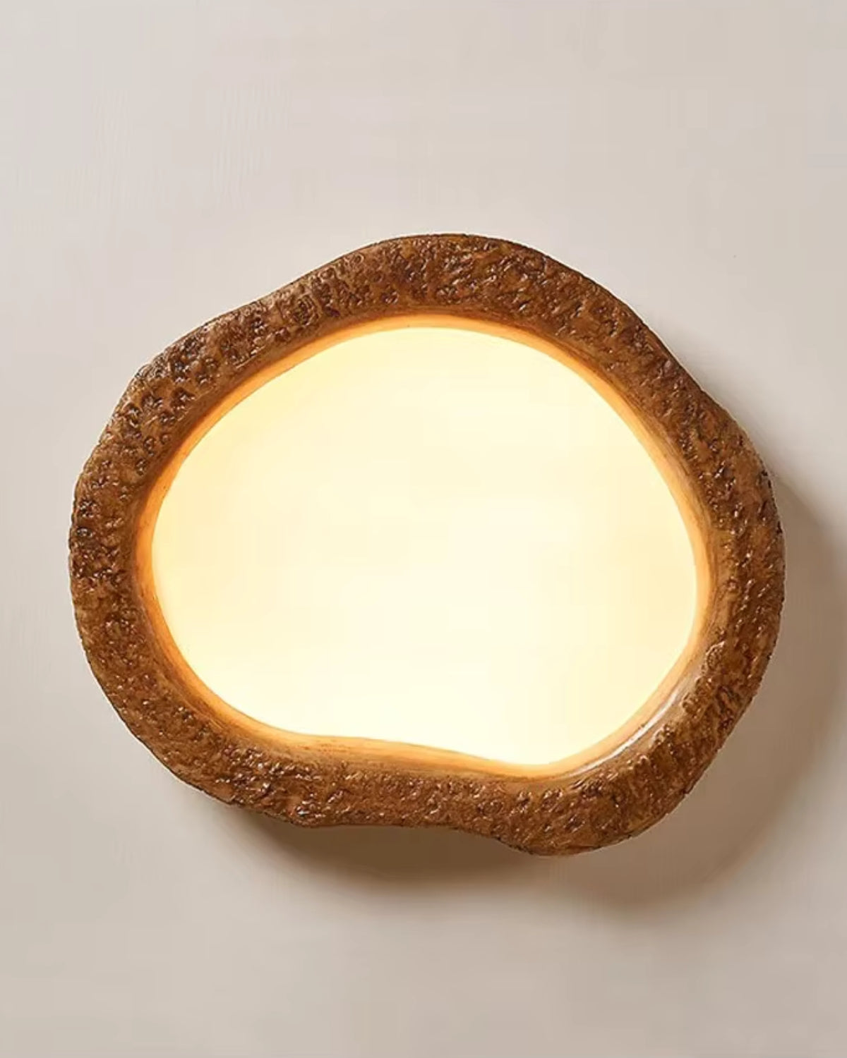 Le Halo Bois Wood-Effect LED Ceiling Light