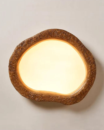 Le Halo Bois Wood-Effect LED Ceiling Light