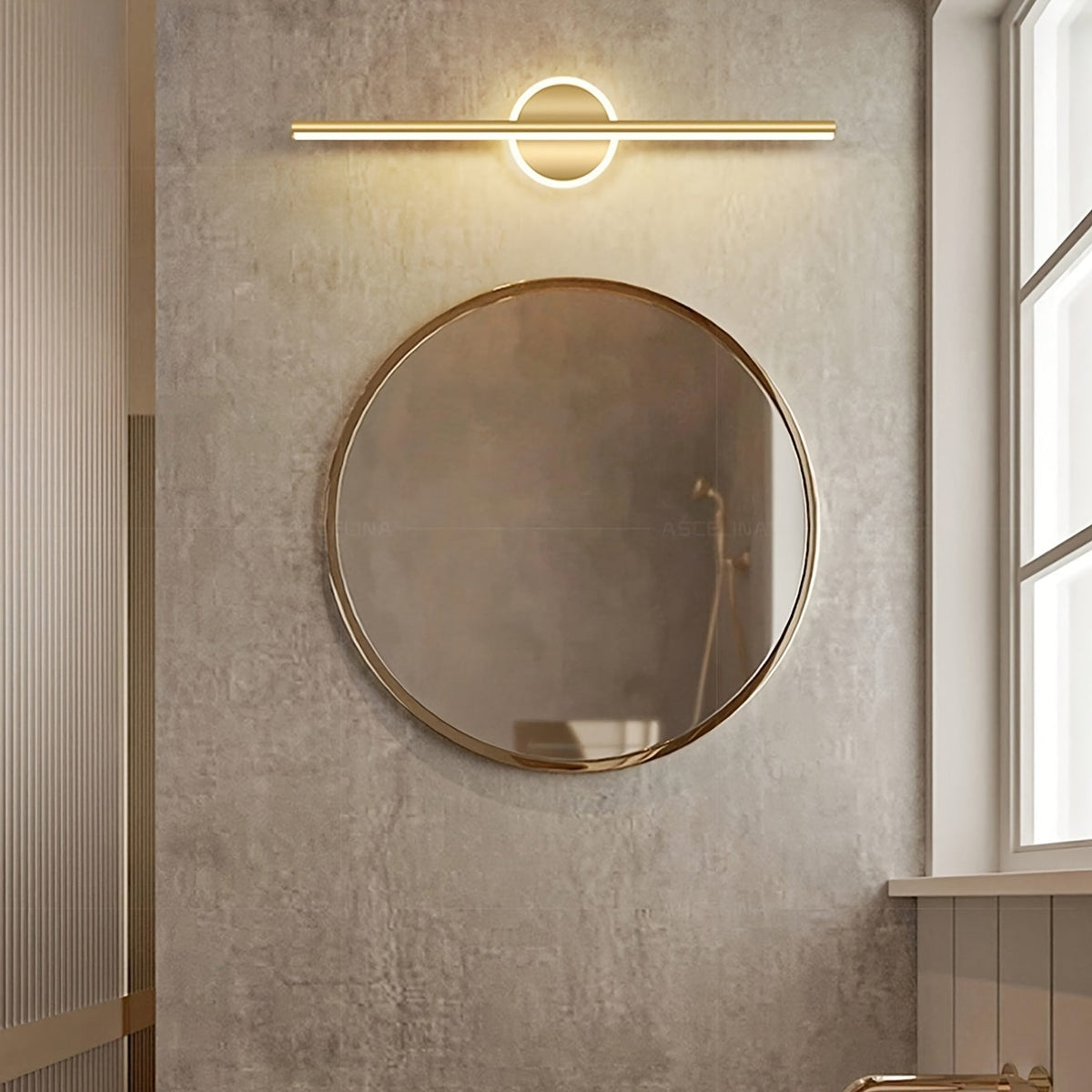 Luxe Linear LED Mirror Wall Light