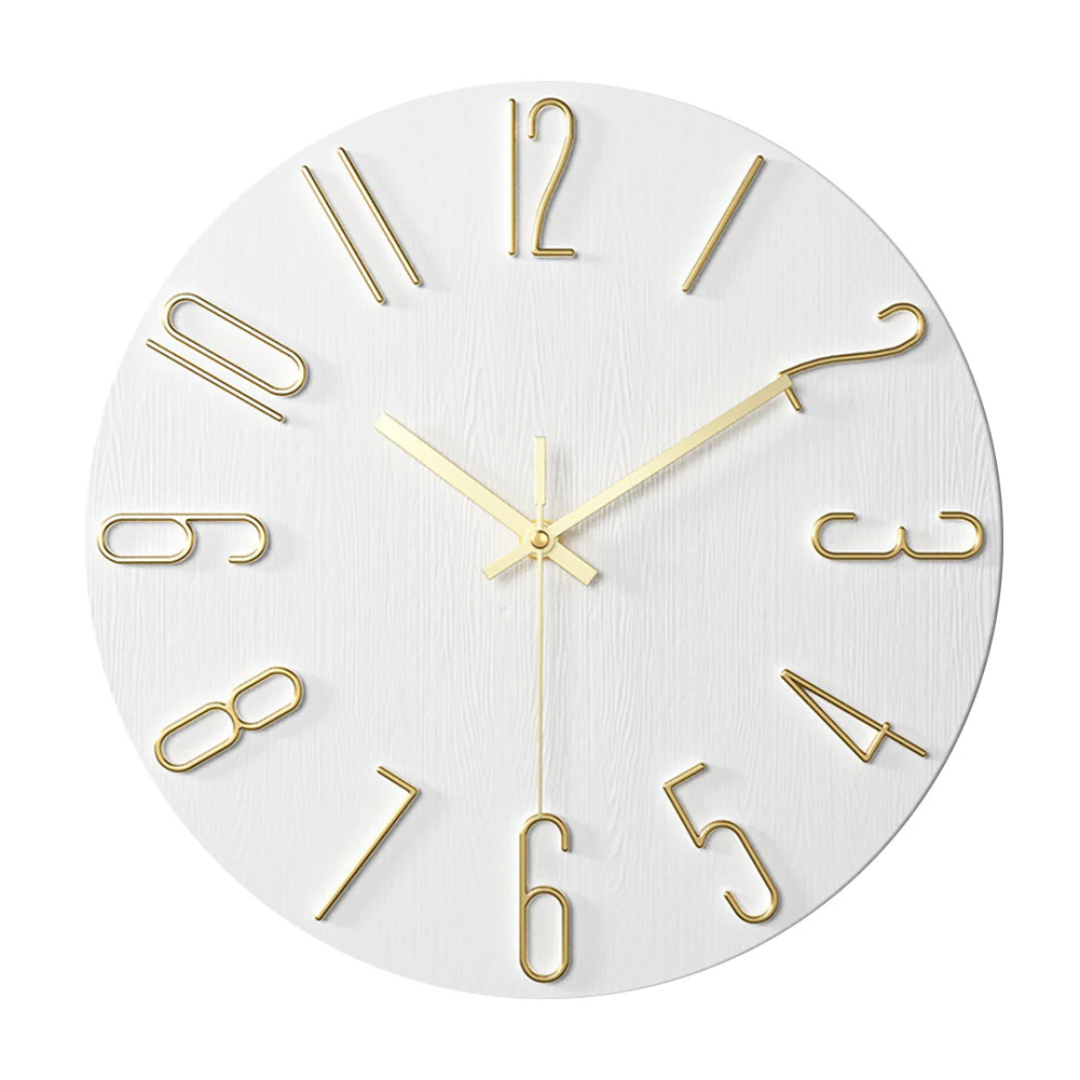 Edle moderne Wanduhr