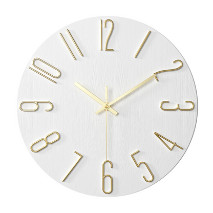 Edle moderne Wanduhr