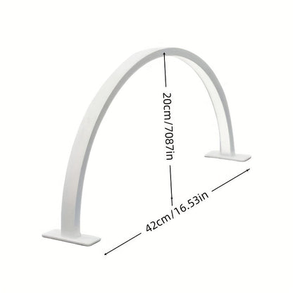LED-Schreibtischlampe Halbmond