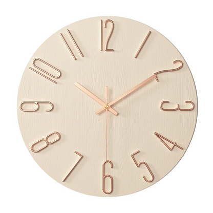 Edle moderne Wanduhr