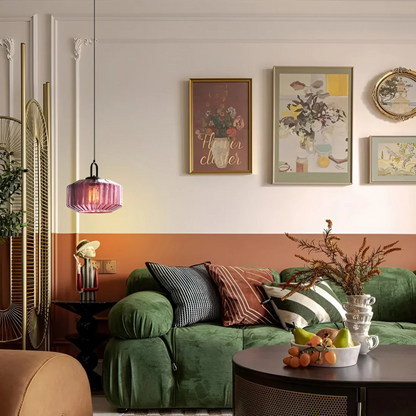 Mireta Retro Glass Pendant Light