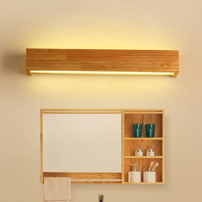 Wooden Acrylic LED Wall Lamp