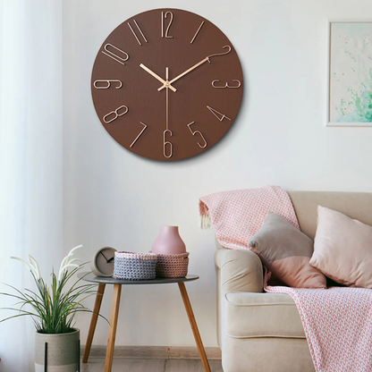 Edle moderne Wanduhr