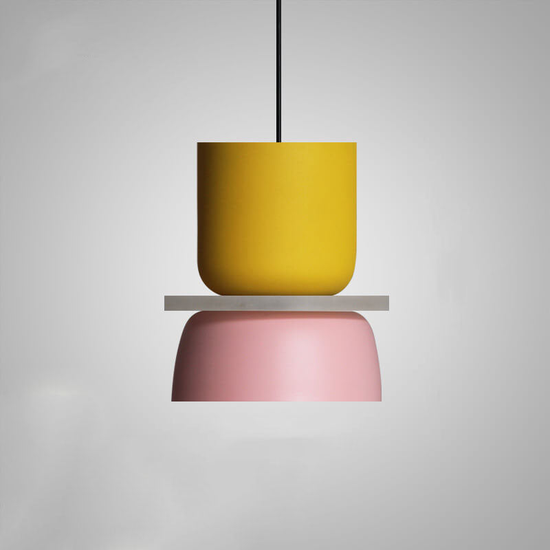 Nordic Two-Tone Macaron Pendant Light