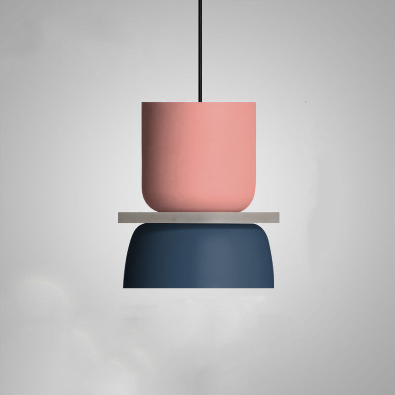 Nordic Two-Tone Macaron Pendant Light