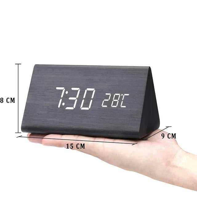 Smart-LED-Holzwecker